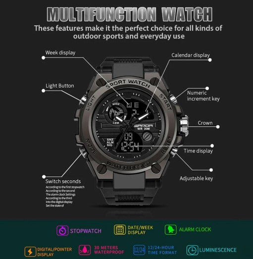 Lasika Sports Watch