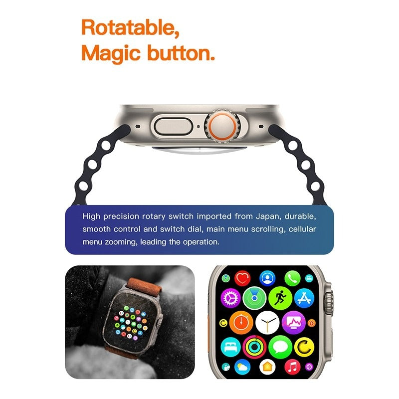 2.19 IPS T900 Ultra 2 Series Smartwatch