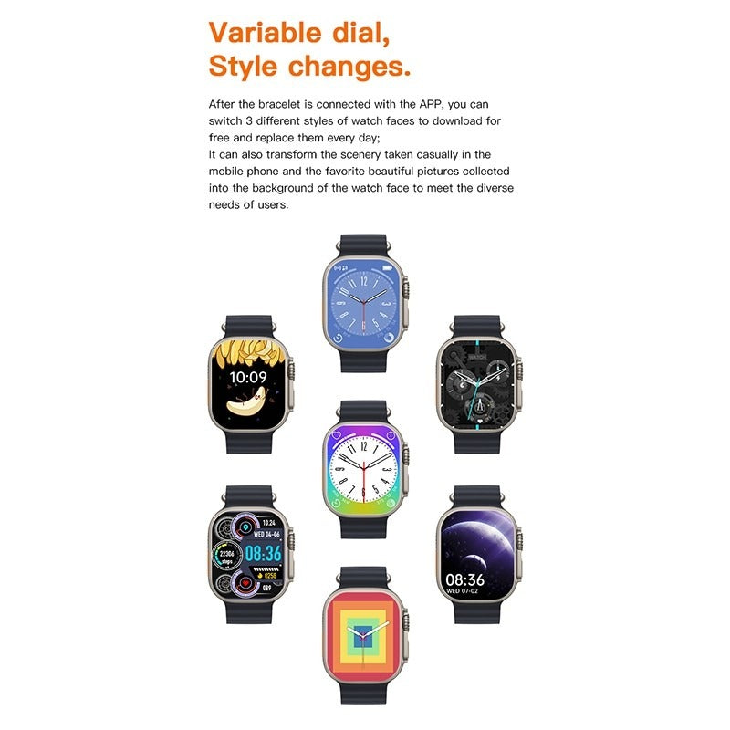 2.19 IPS T900 Ultra 2 Series Smartwatch