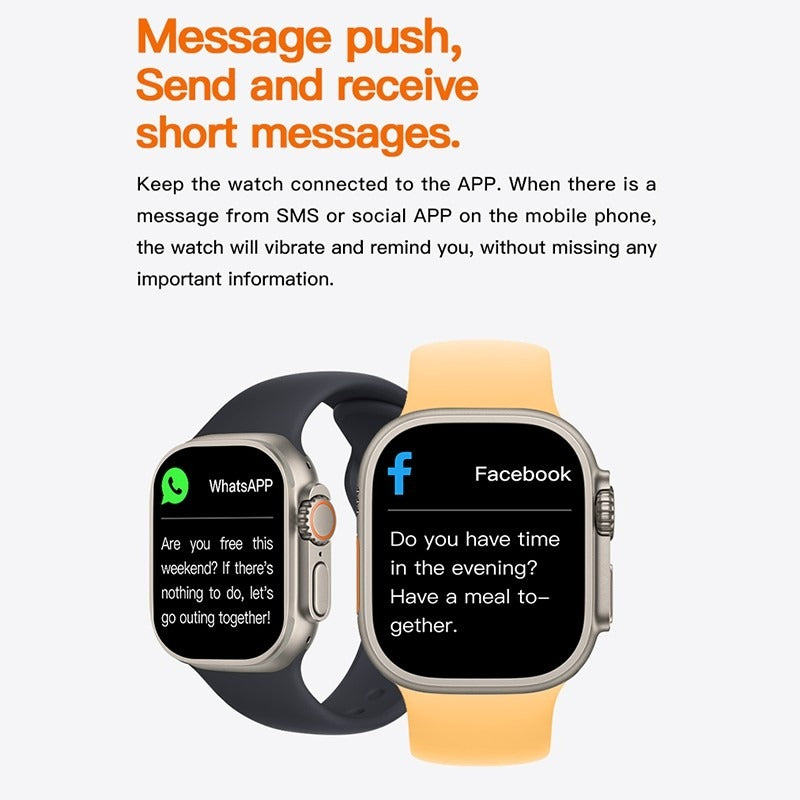 2.19 IPS T900 Ultra 2 Series Smartwatch