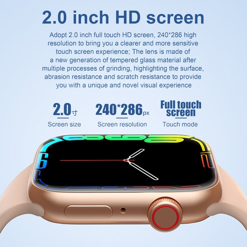 I9 Pro Max 2.0 Inches Smartwatch For Phone Call Custom Watch Face Sport Waterproof