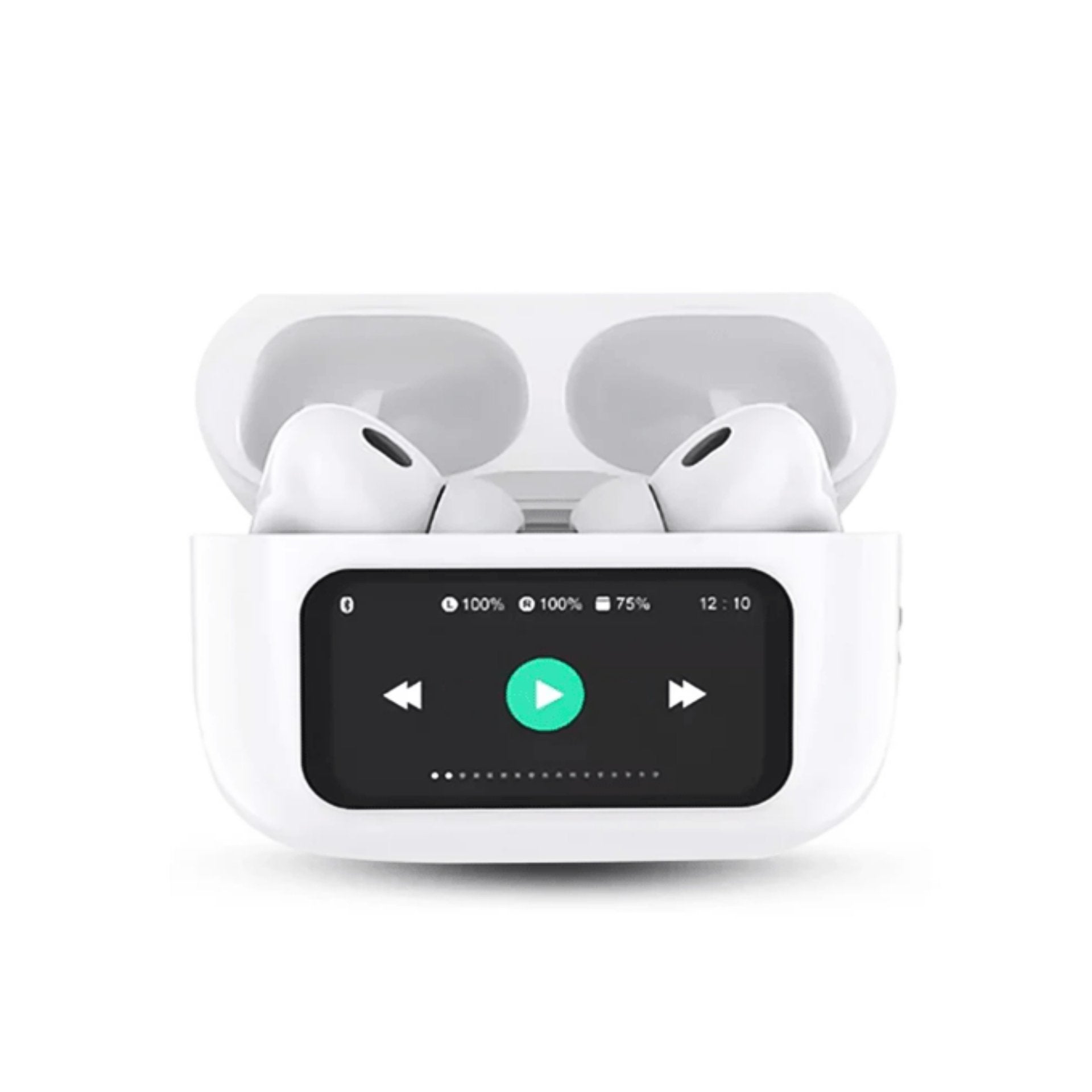 AIRPODS A9 PRO Touch Screen ANC/ENC Noise Reduction, Touch Control Wireless Headset TWS Noise Cancelling Earbud