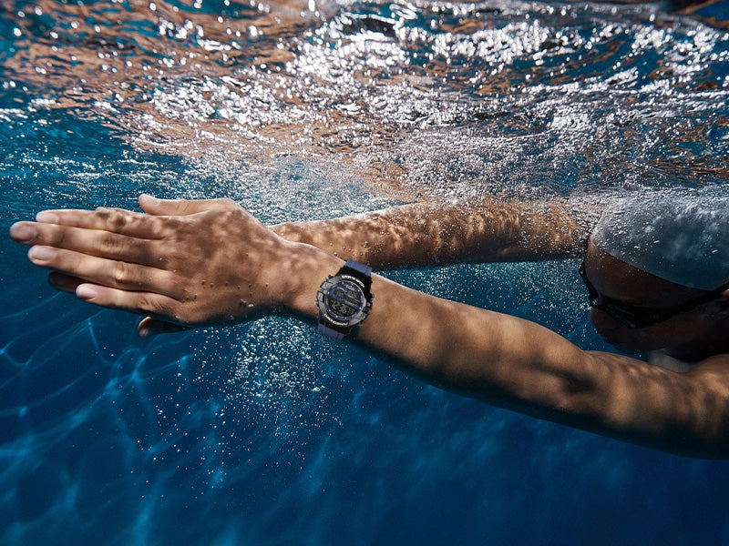 Digital Sports Watches for Men,Chronograph, 5ATM Waterproof,Rubber Strap Wrist Watch