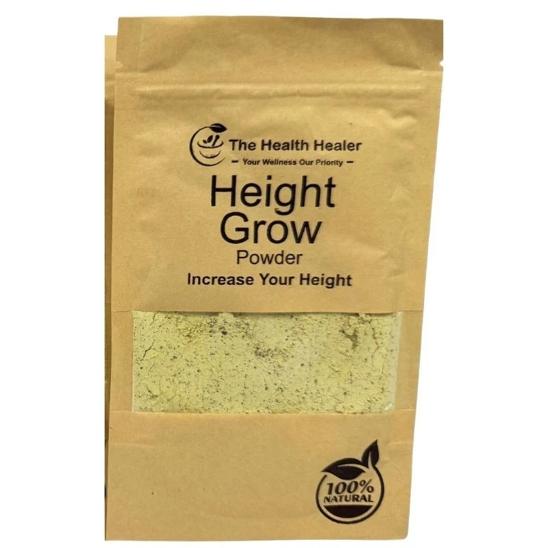 Height Grow Powder – 100% Natural Height Increase (3–5) Inch Growth - Herbal, Safe, and Clinically Tested (100g)