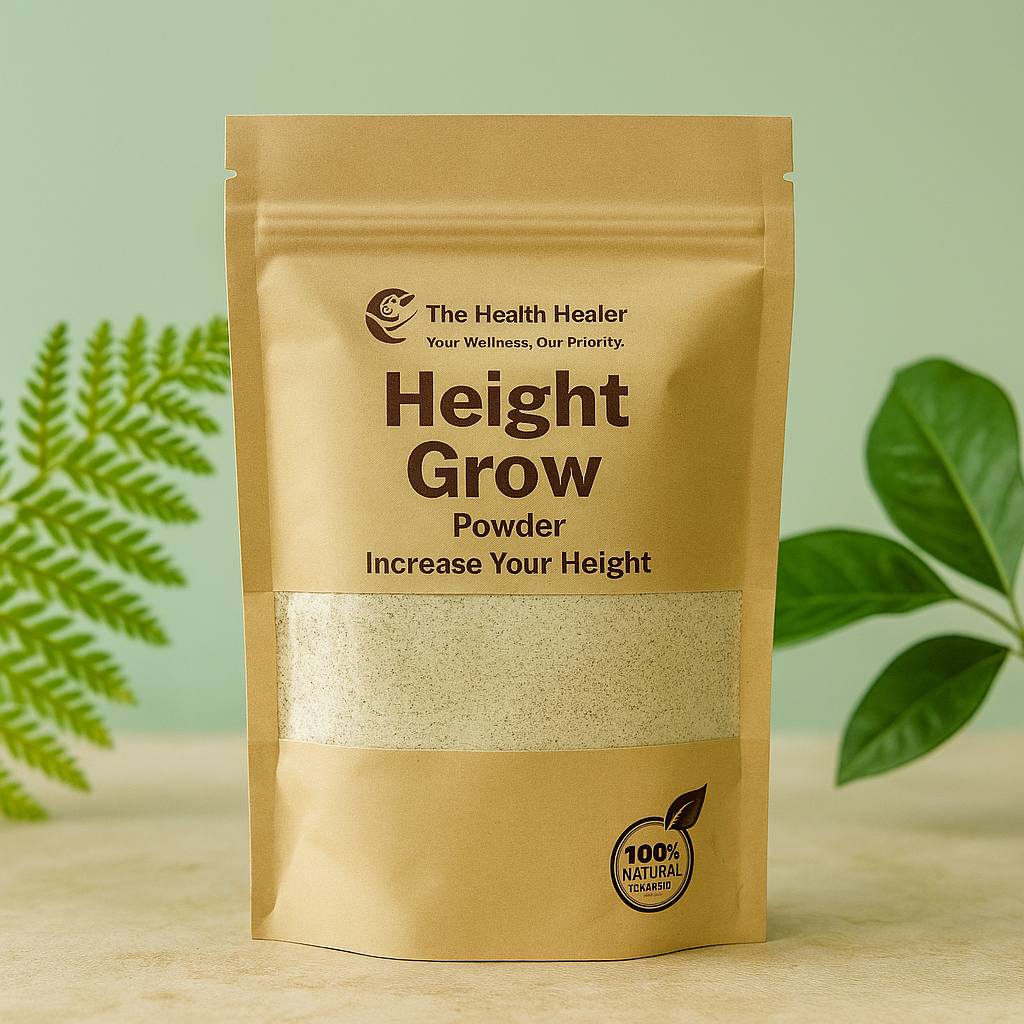 Height Grow Powder – 100% Natural Height Increase (3–5) Inch Growth - Herbal, Safe, and Clinically Tested (100g)