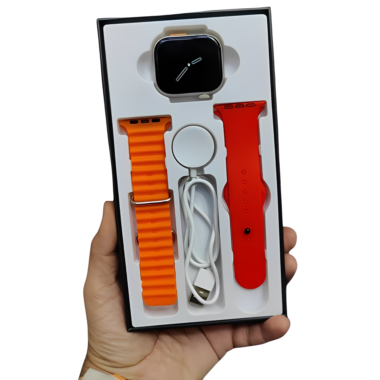 MK9 (Series 9) Ultimate Premium Smartwatch With Stunning 2.5″ Display, Health Tracking, NFC & Wireless Charging