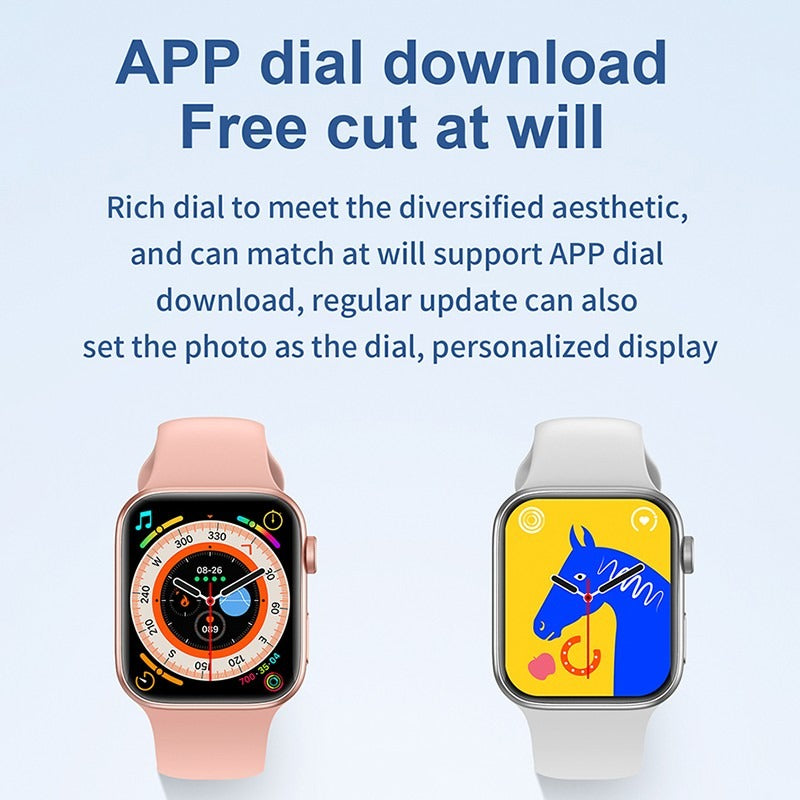 I9 Pro Max 2.0 Inches Smartwatch For Phone Call Custom Watch Face Sport Waterproof